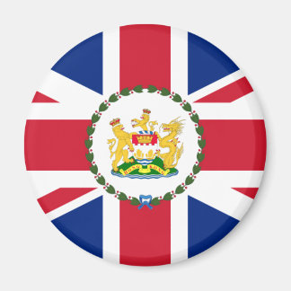 Guvernör i Hongkong, China flagga Magnet