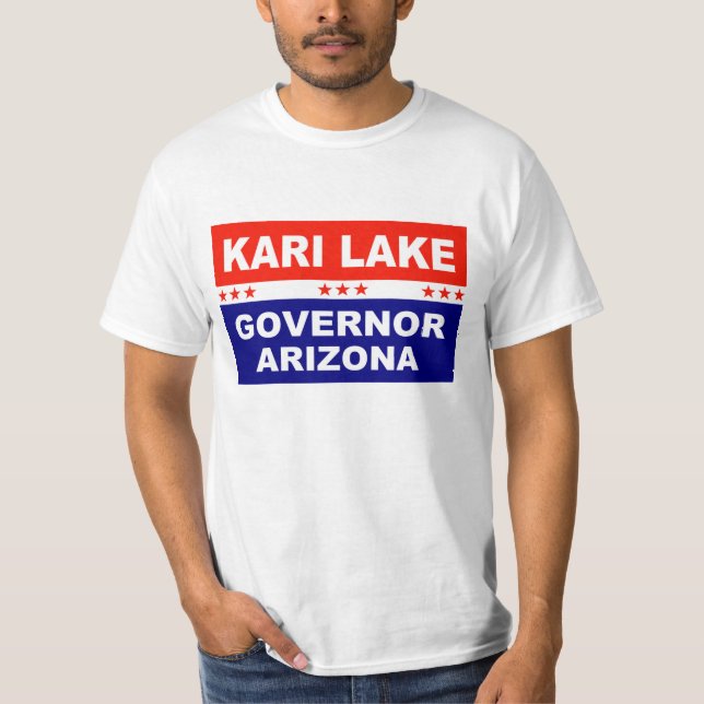 Guvernör i Kari Sjö Arizona T Shirt (Framsida)