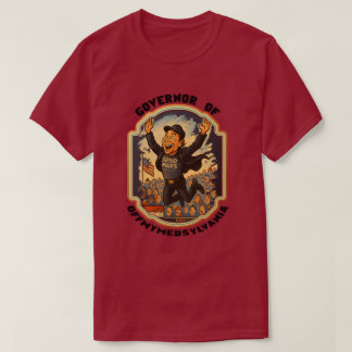 "Guvernör i offmymeds" politiska parodi T-Shirt -