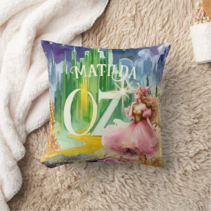 Guvernör i Oz Birthday Bra Witch Anpassningsbar De Kudde
