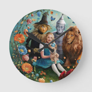 Guvernör i Oz - Dorothy, Tinman, Fågelskrämma och Rund Klocka