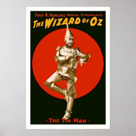 Guvernör i OZ Tin Man Poster