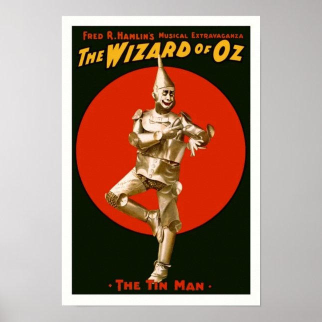 Guvernör i OZ Tin Man Poster (Framsidan)