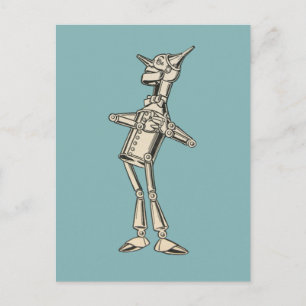Guvernör i Oz Tin Man Vykort