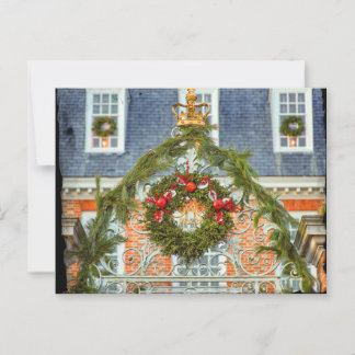 Guvernörens Palace Grind Williamsburg, VA Vykort