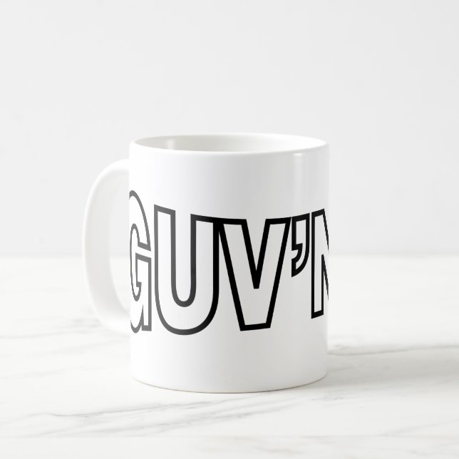 GUV'NOR KAFFEMUGG (Framsida vänster)