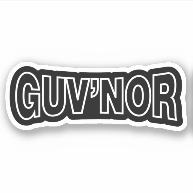 GUV'NOR KLISTERMÄRKEN (Framsida)