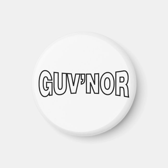 GUV'NOR MAGNET (Framsidan)