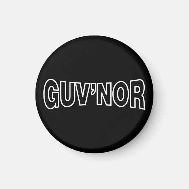 GUV'NOR MAGNET (Framsidan)