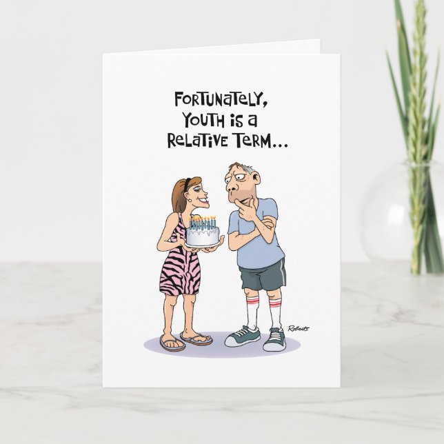 Guy är 50:e födelsedagen kort (Framsida)