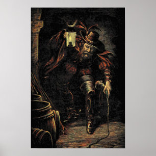 Guy Fawkes Conspirator in Gunpulver Plot Tason Poster