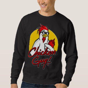 Guy Fieri Chicken kycklingkille Guy Fieri Chick Lång Ärmad Tröja