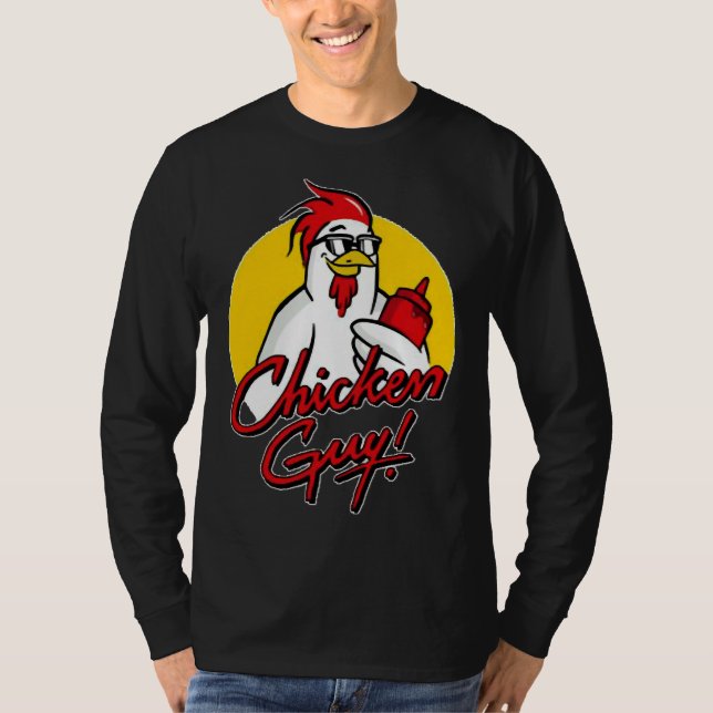 Guy Fieri Chicken kycklingkille Guy Fieri Chick T Shirt (Framsida)