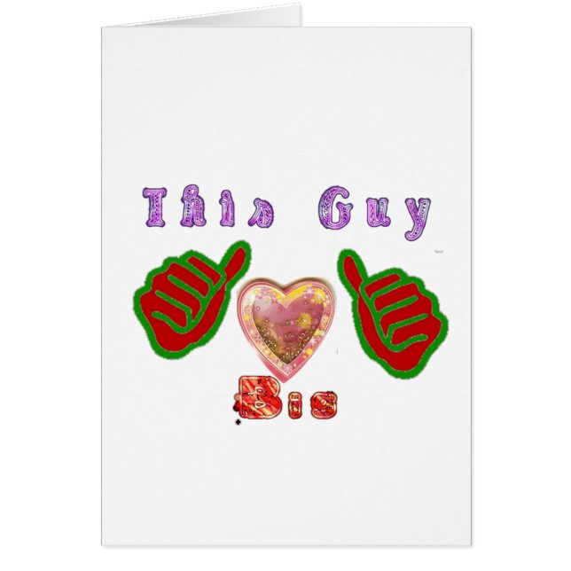 Guy Kärlek Bigy.png Hälsningskort (Framsidan)