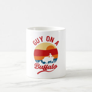 Guy on A Buffalo Kaffemugg