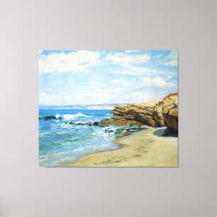 Guy Ro La Jolla Beach Canvastryck