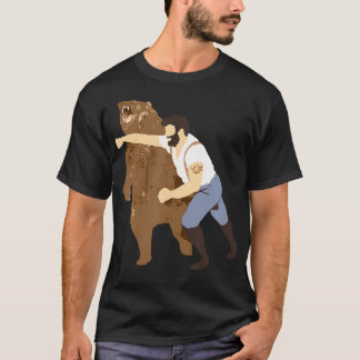 Guy Slående Bear T-Shirt