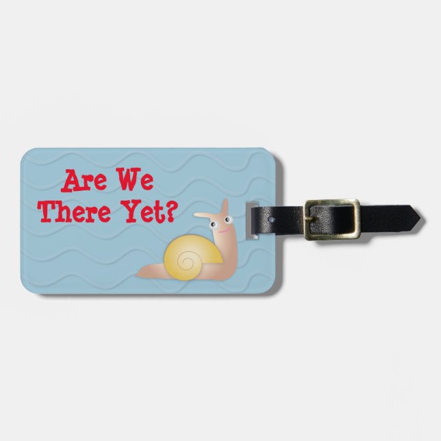 Guy Snailey Bagagebricka (Horisontell Framsida)