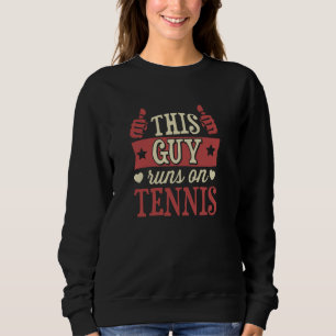 Guy Springa på tennis Practical Tennis Coach T Shirt