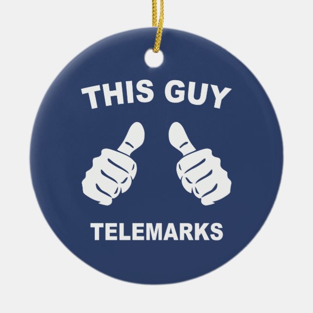 Guy Telemarks Julgransprydnad Keramik (Framsidan)