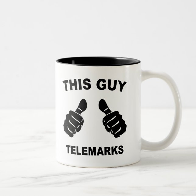 Guy Telemarks Två-Tonad Mugg (Höger)