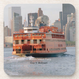 Guy V. Molinari-set av 6 underlägg av plast