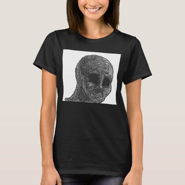 Guy Wojak Meme Doomer 1 T Shirt (Framsida)