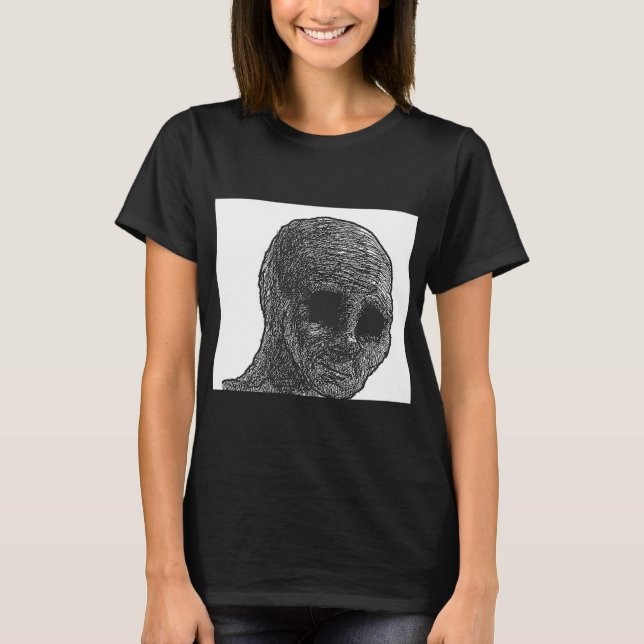 Guy Wojak Meme Doomer 1 T Shirt (Framsida)