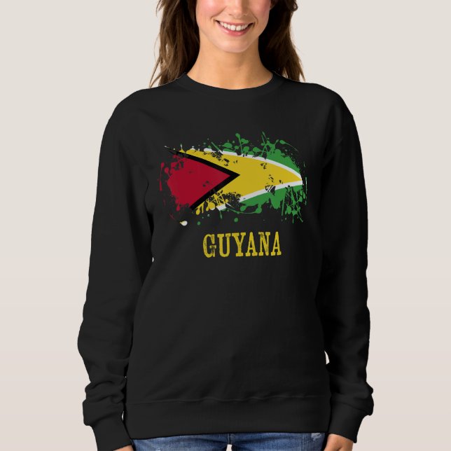 Guyaian enthusiasts for Guyana and Guyana T Shirt (Framsida)