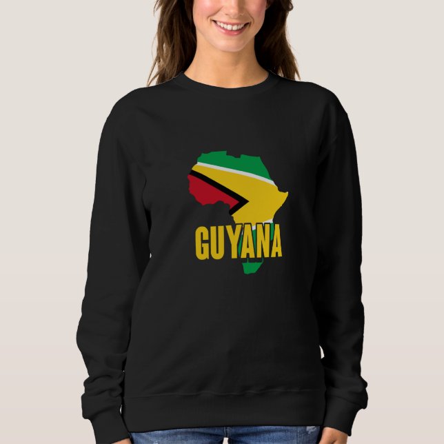 Guyana African Pride and Heritage  2 T Shirt (Framsida)