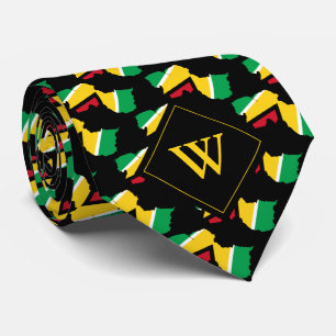 GUYANA Christian Scripture Monogram BLACK Slips