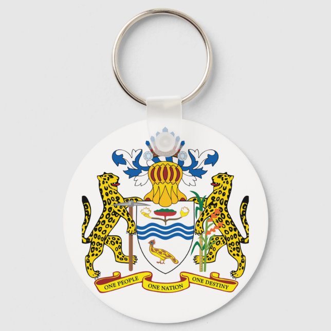 guyana emblem nyckelring (Framsida)