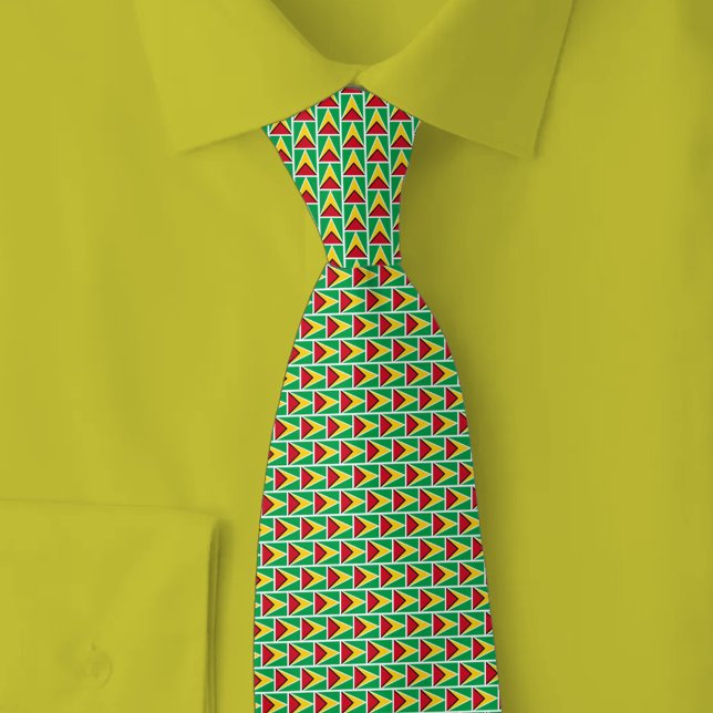 Guyana Flag Brick Pattern Slips (Skapare uppladdad)