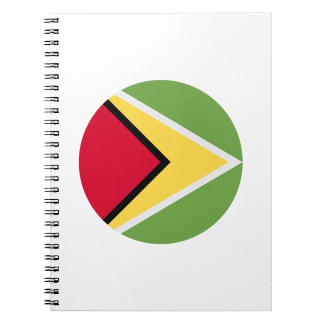 Guyana Flagga Anteckningsbok (Framsidan)
