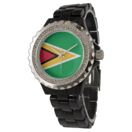 Guyana flagga armbandsur