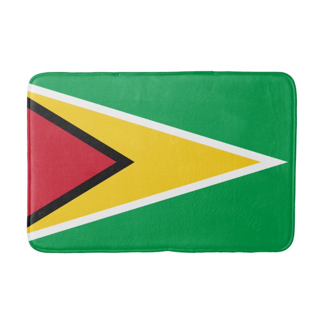 Guyana Flagga Badrumsmatta (Framsidan)