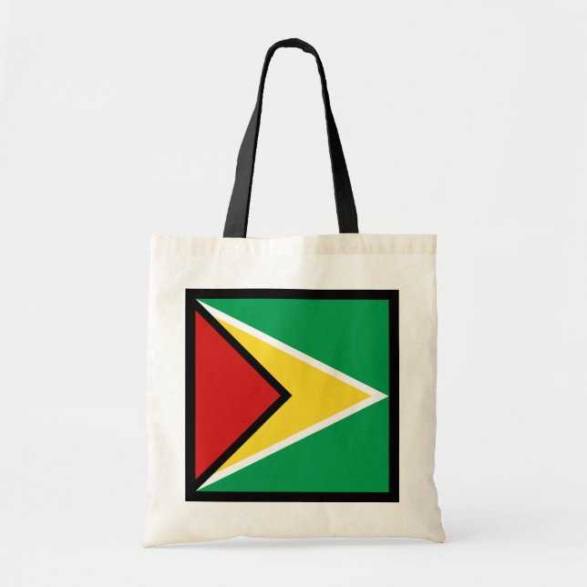 Guyana Flagga Bag Tygkasse (Framsidan)