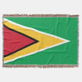 Guyana flagga filt