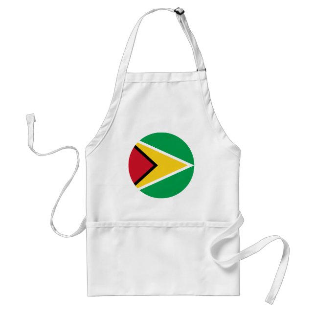 Guyana flagga förkläde (Framsidan)