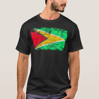Guyana Flagga Guyana T Shirt