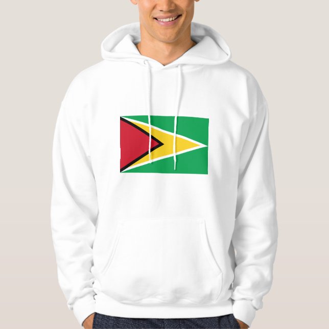 Guyana flagga GY Munkjacka (Framsida)