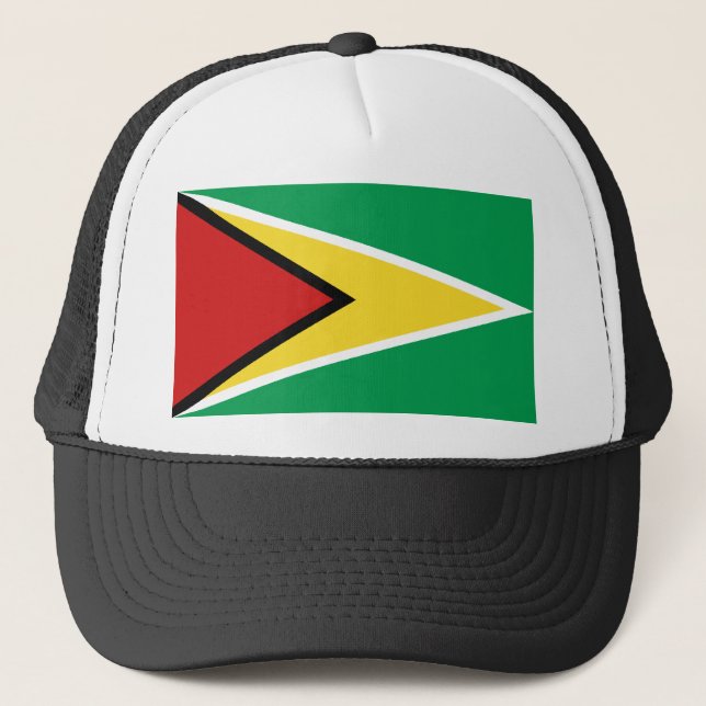 Guyana Flagga Hat Keps (Framsida)
