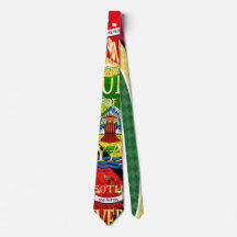 Guyana Flagga Jaguar Tie av RokCloneDesigns