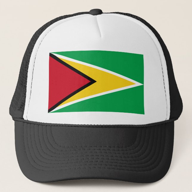 Guyana Flagga Keps (Framsida)