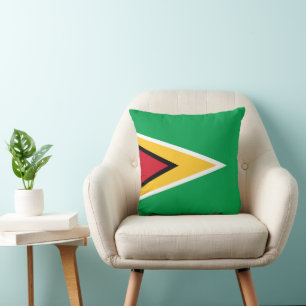 Guyana flagga kudde