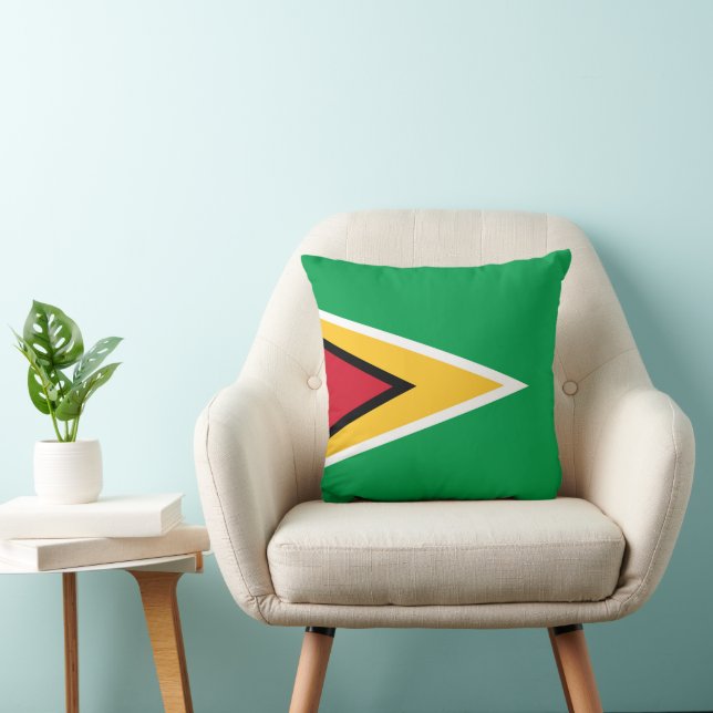 Guyana flagga kudde (Stol)