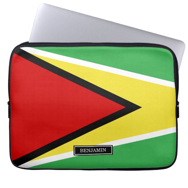 Guyana flagga laptop fodral (Framsidan)