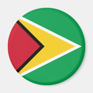 Guyana Flagga Magnet