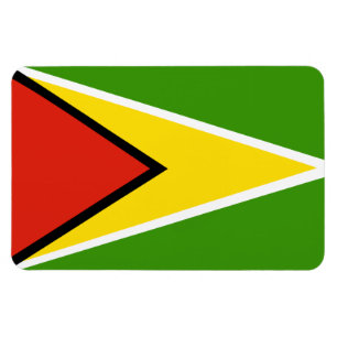 Guyana flagga magnet