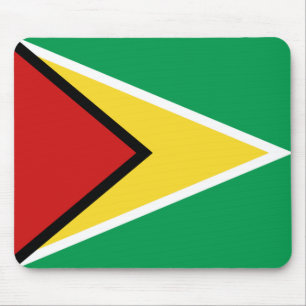 Guyana flagga Mousepad Musmatta